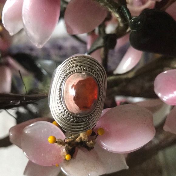 vintage mexican opal Jewelry - Vintage 925 Mexican opal ring